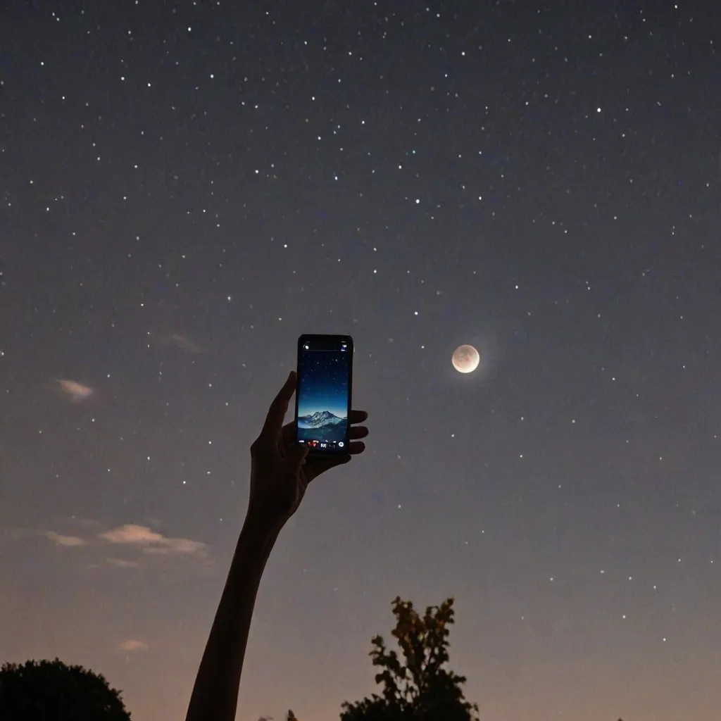 Jak uchwycić Księżyc telefonem?