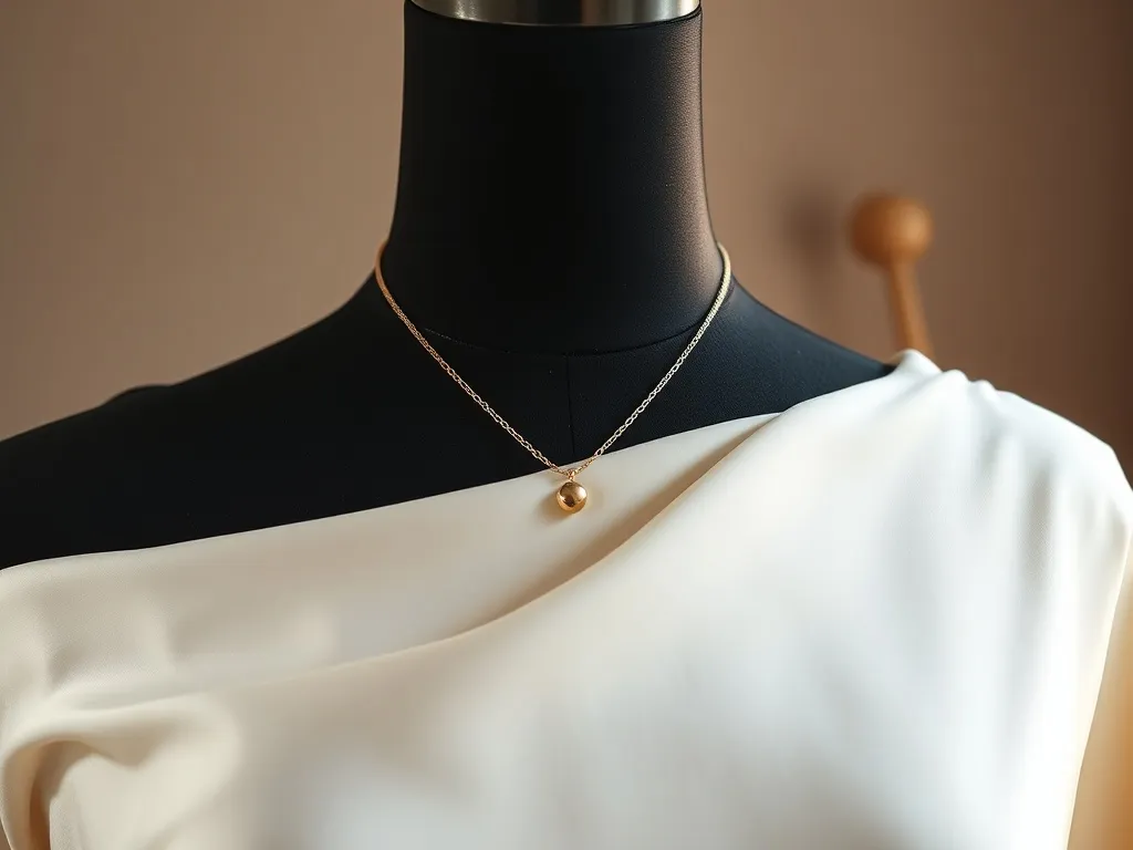 Jaki naszyjnik do sukienki bez dekoltu?