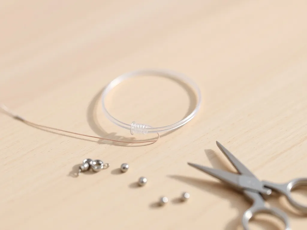 Jak zawiązać żyłkę do bransoletki?