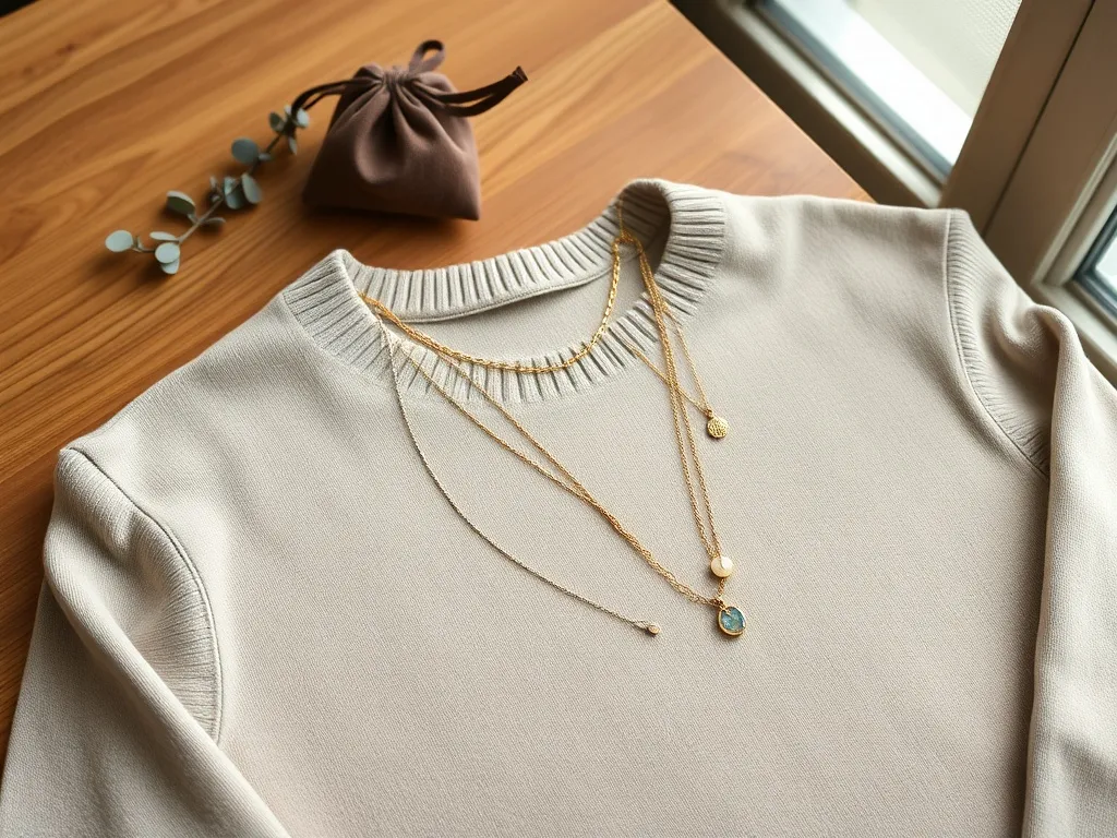 Jaki naszyjnik do okrągłego dekoltu? Porady stylistek