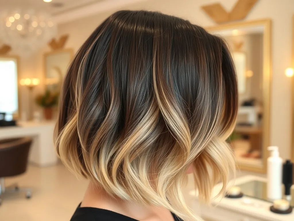 Cieniowany bob fryzura: dlaczego warto ją wybrać?